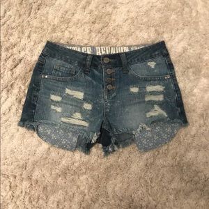 Charlotte Russe Mid Waisted Short